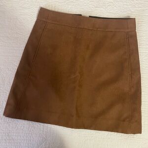 Jcrew NWT suede skirt size 8